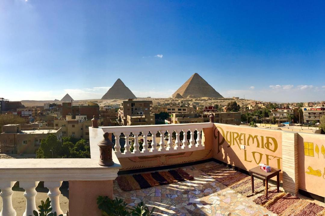 Ferienwohnung The Pyramid Lofts Kairo Exterior foto